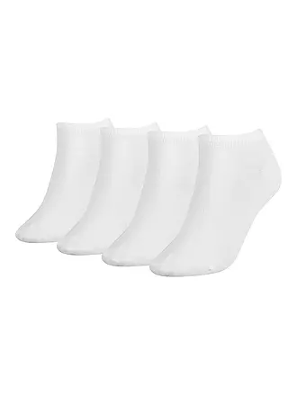 TOMMY HILFIGER | Sneaker Socken 4er Pkg. White | 